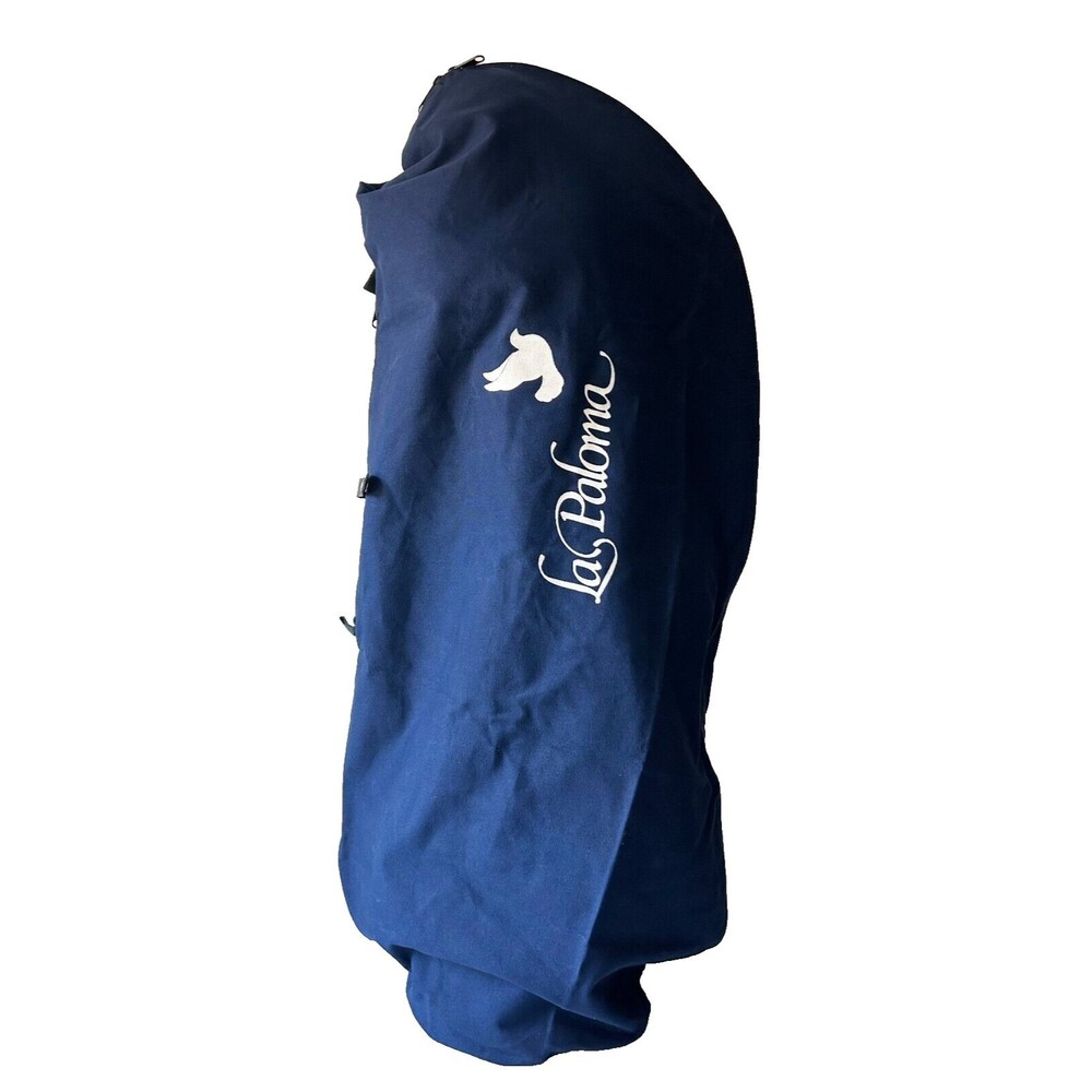 Vintage Blue Canvas Golf Bag Cover Storage La Paloma Country Club Tucson Arizona
